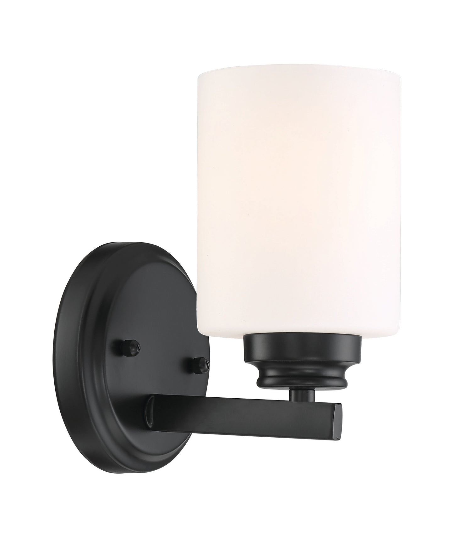50501-FB-WG - Bolden 1 Light 8.5" High Wall Sconce - Flat Black