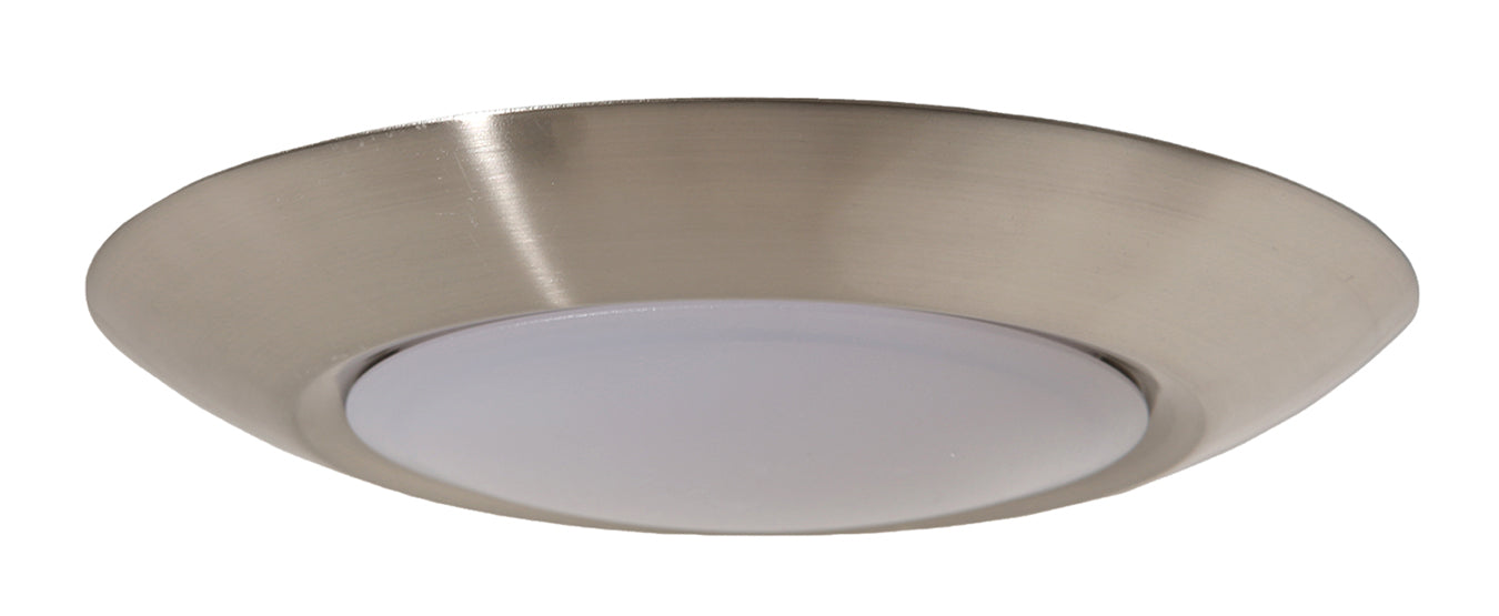 X9006-BNK-LED - LED Flushmount 1 Light 5.91" Wide Flush Mount - Brushed Nickel