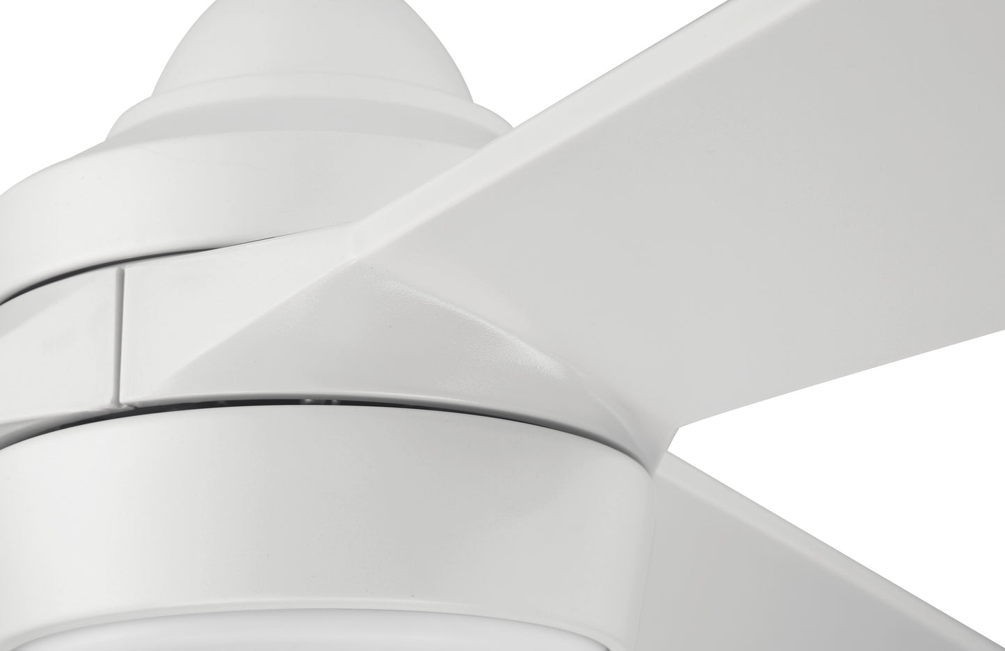 STL60W3-NWF - Sterling 60" 3 Blade Indoor Outdoor Ceiling Fan with Light Kit - White