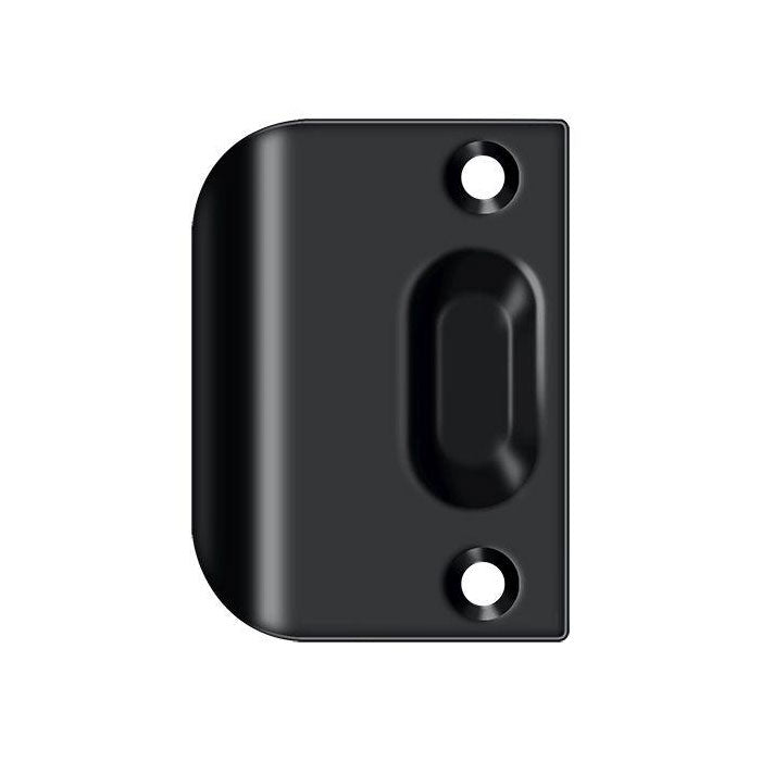 FLSP335U19 - Full Lip Strike Plate for Ball Catch and Roller Catch - Black