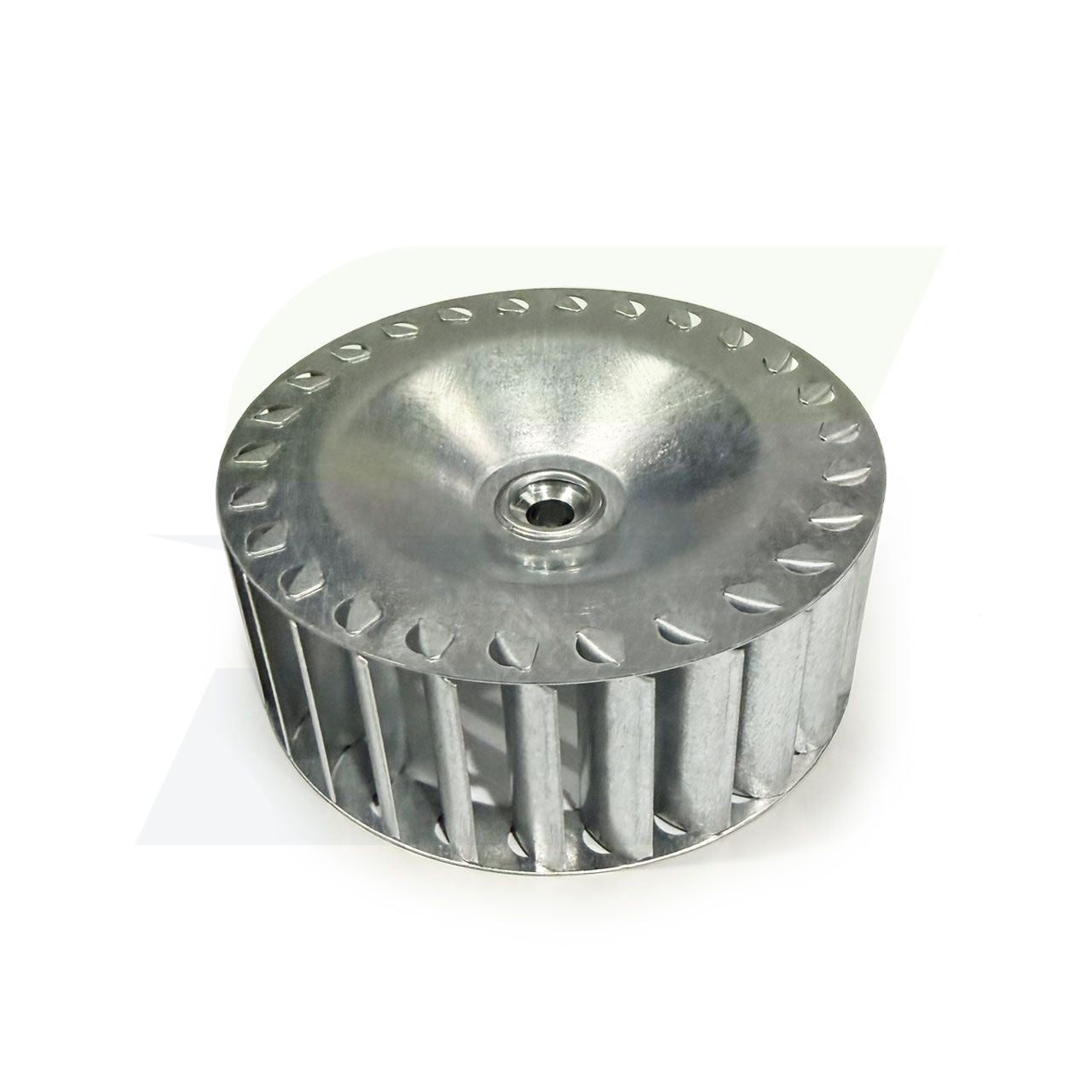 BW16141 - 4" Galvanized Steel Single Inlet Blower Wheel - 5/16" Bore