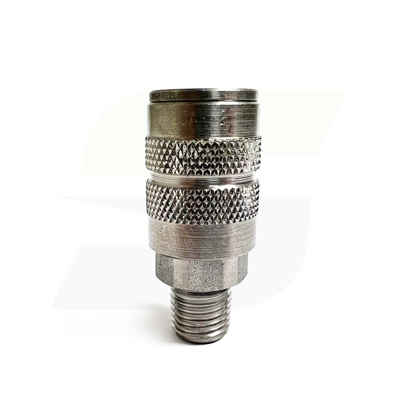 2FM2-S - 1/4" F-Series Pneumatic Manual Male Threaded Coupler