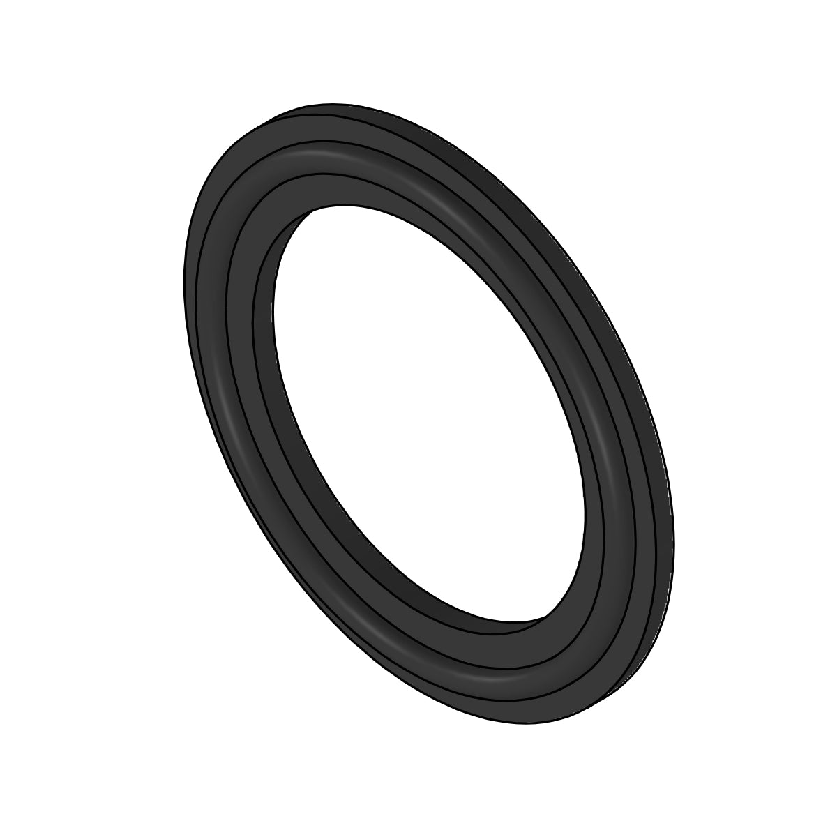 40MP-E200 - 2" Standard EPDM Clamp Gasket