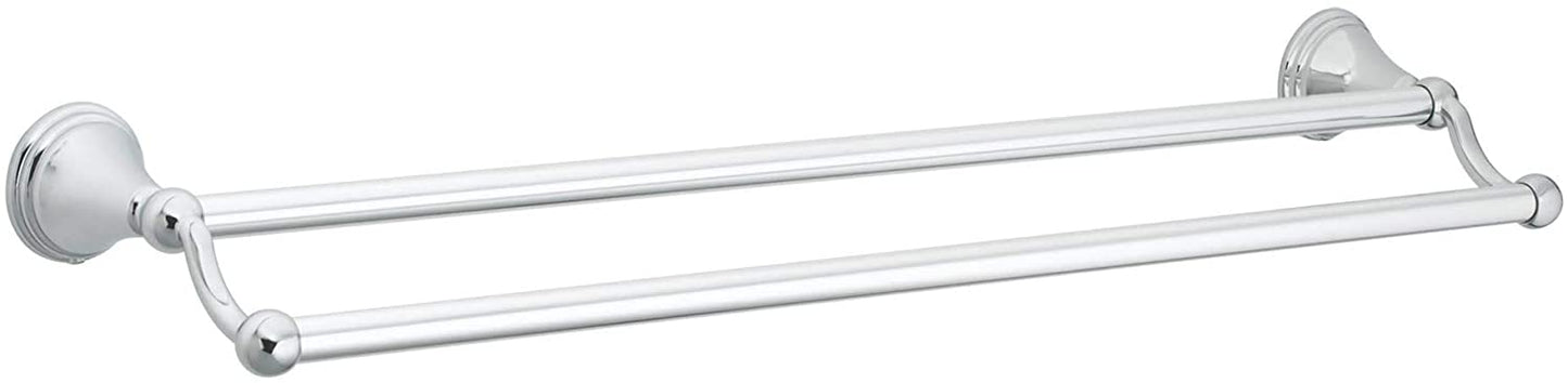 Moen DN8422CH - Preston 24" Bathroom Double Towel Bar in Chrome