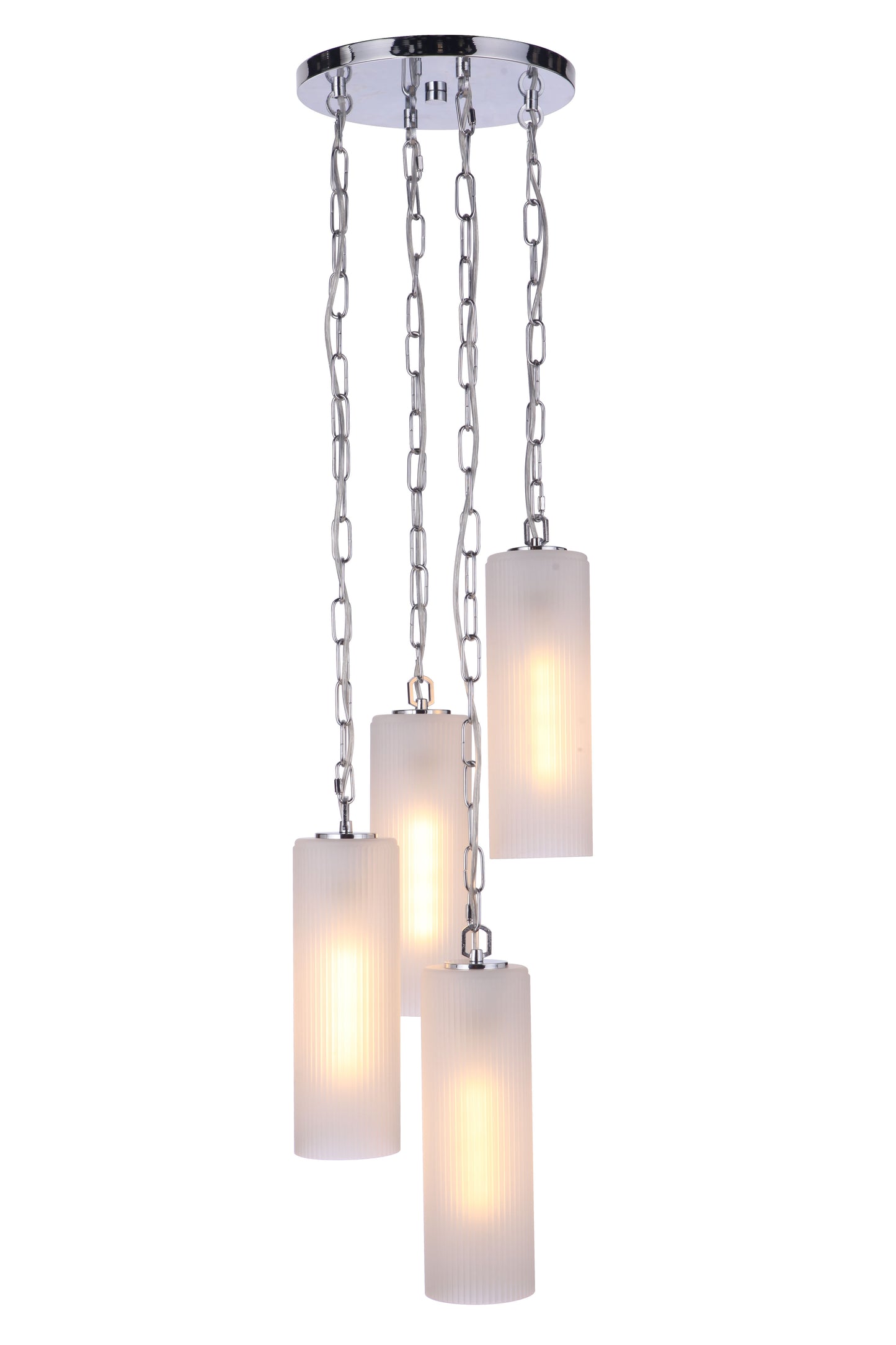 57994-CH - Myos 4 Light 12" Wide Pendant - Chrome
