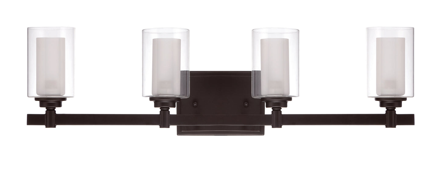 16727ESP4 - Celeste 4 Light 27" Wide Vanity Light - Espresso