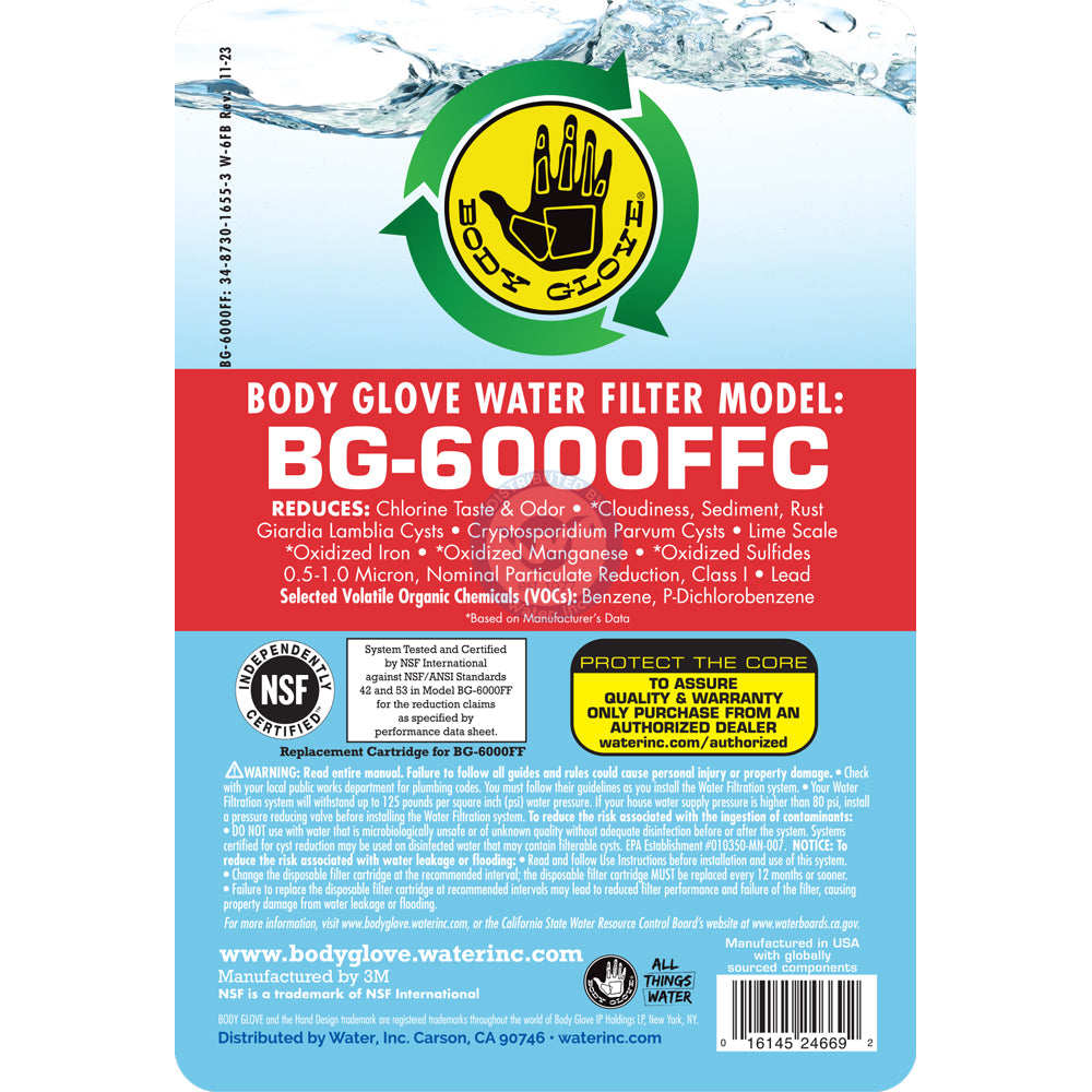 BG-12000 - Level 3 Supreme Water Filtration System