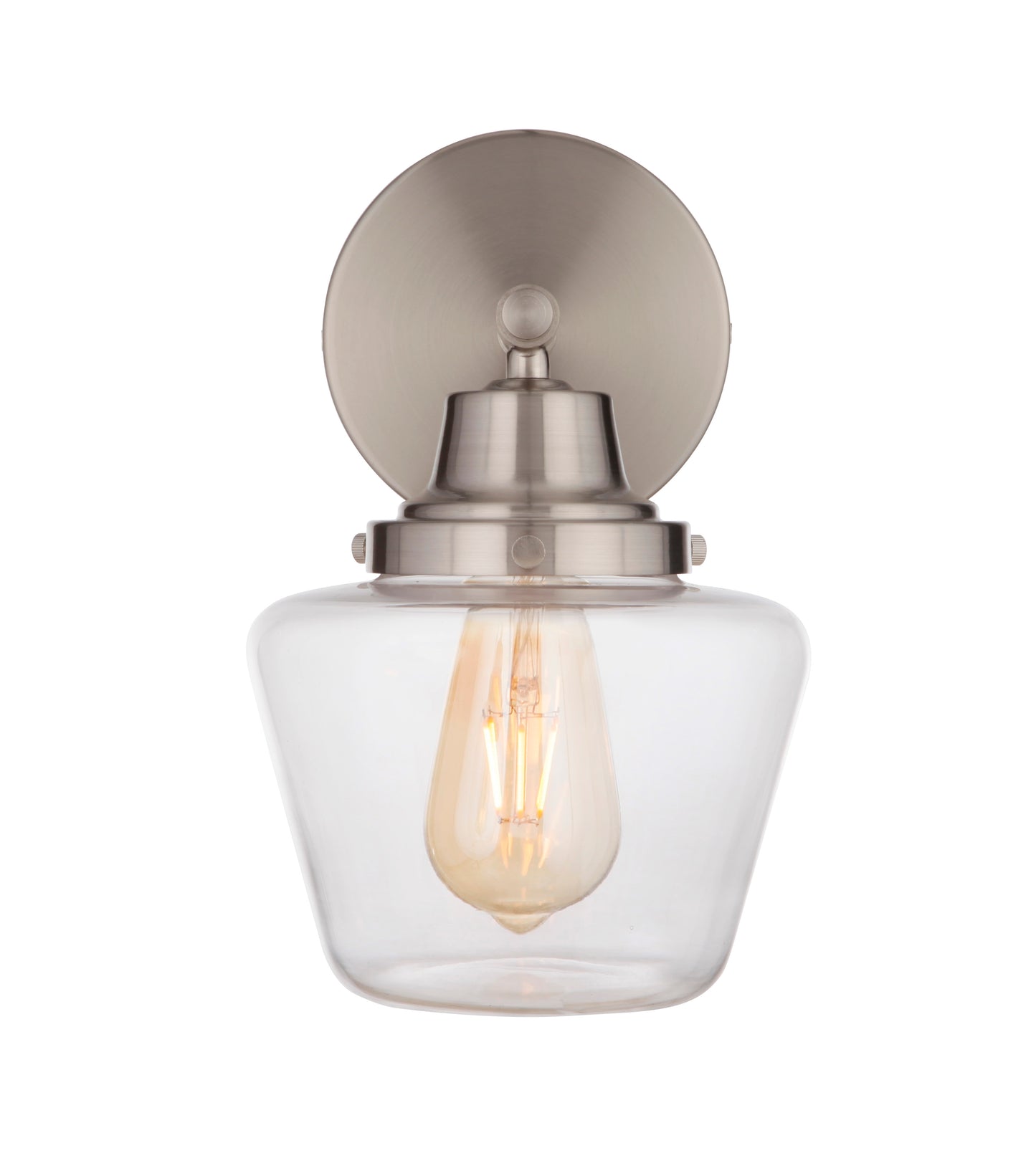 19507BNK1 - Essex 1 Light 11.02" High Wall Sconce - Brushed Nickel
