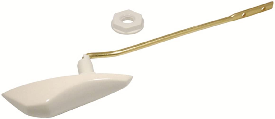 THU015#12 - Left Hand Tank Lever with Arm from the Cotton Collection-SEDONA BEIGE