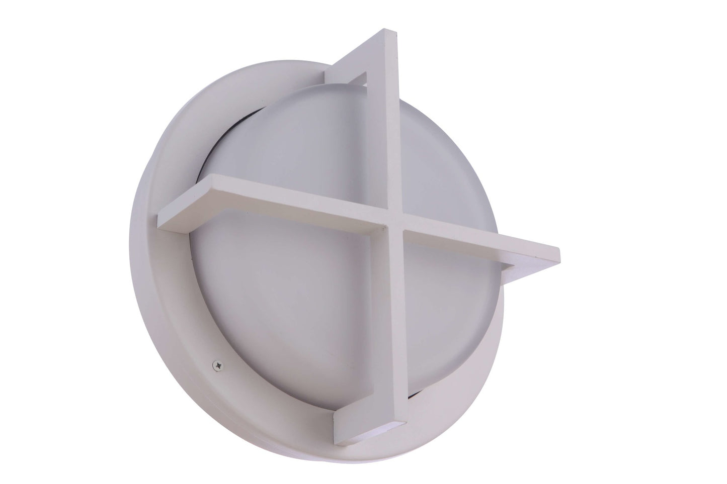ZA5912-TW - Bulkhead Round 2 Light 3.94" High Outdoor Wall/Ceiling Mount - Textured White