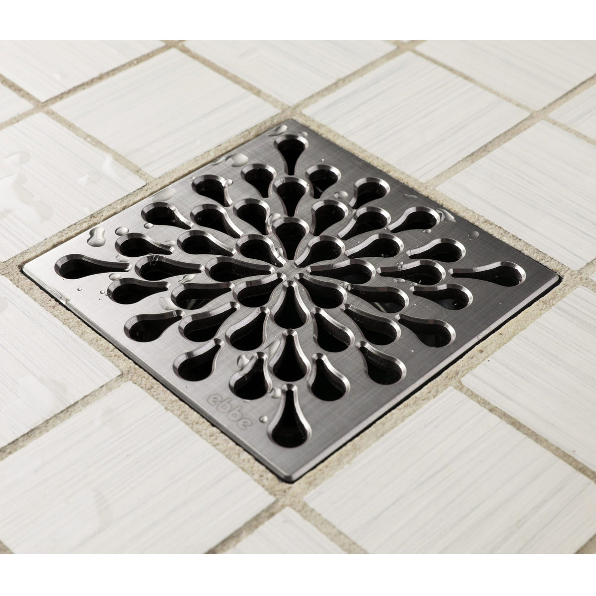 E4805-BN - Splash Unique Drain Cover in Brushed Nickel