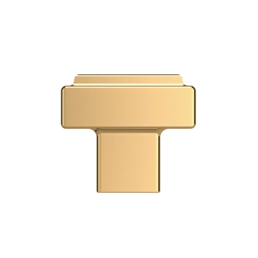 4425003 - 1 1/2" - Raised Knob - Polished Brass