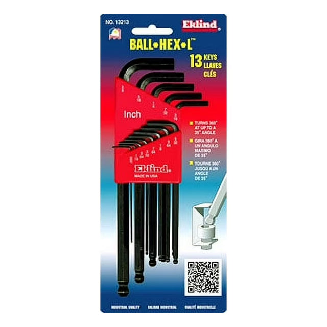 13213 - Long Series Ball-Hex-L Key Set 13 Count
