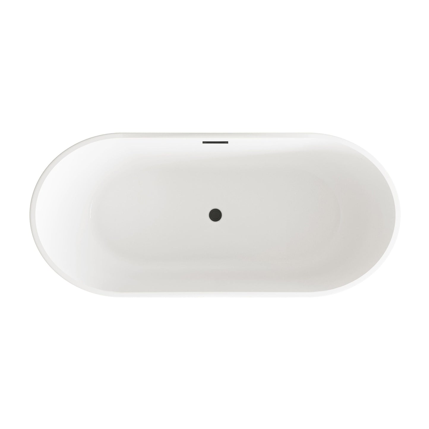Springfield 67" Bathtub in Glossy White