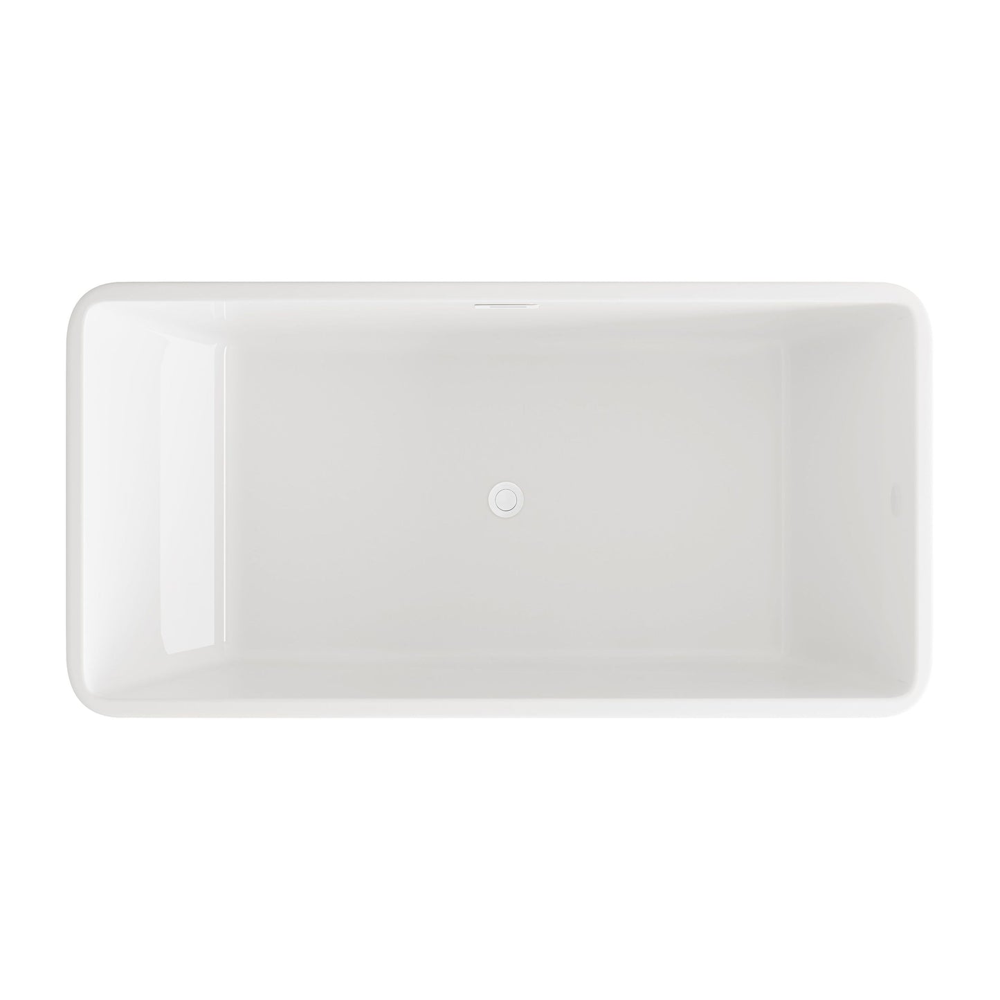 Jamison 59" Bathtub in Glossy White