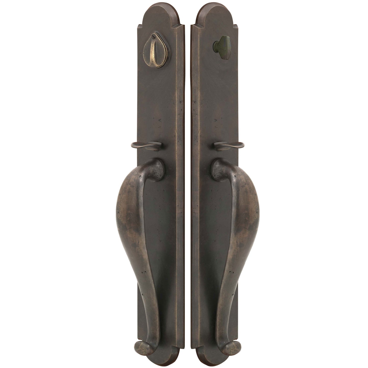 Greeley Grip by Grip Entrance Handleset - Single Cylinder