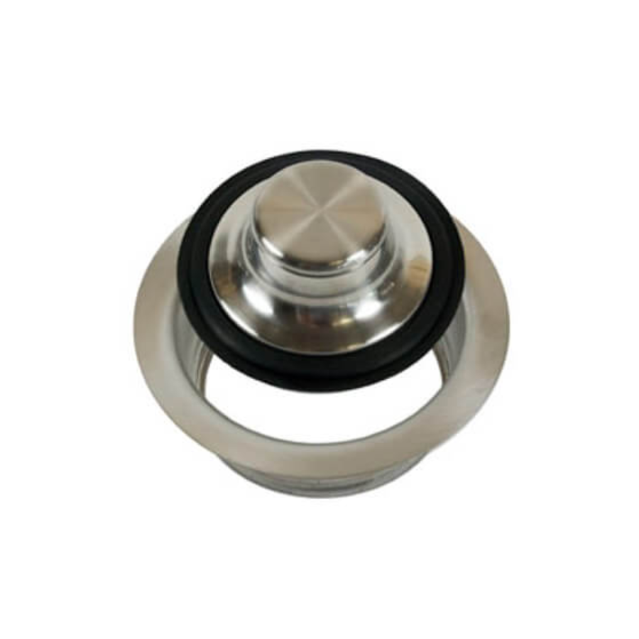 MT204/PS - Waste Disposer Trim Collar with Matching Stopper - Polished Stainless
