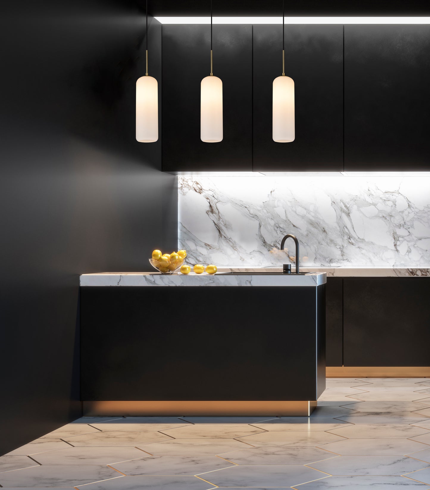 732P22-HBR - Monty 1 Light 5" Pendant - Heritage Brass