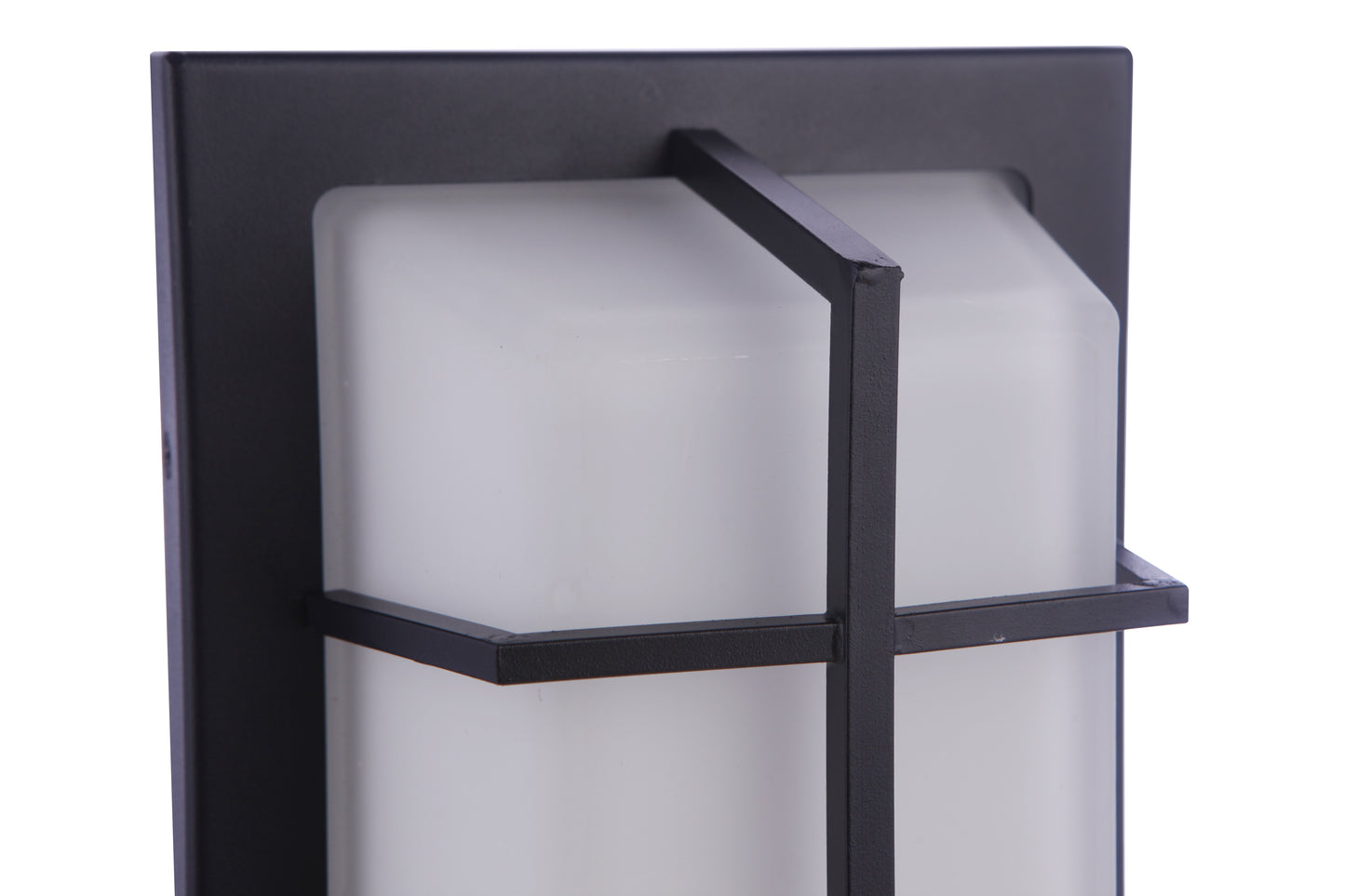 ZA6112-TB - Bulkhead Rectangular 2 Light 14" High Outdoor Wall/Ceiling Mount - Textured Black