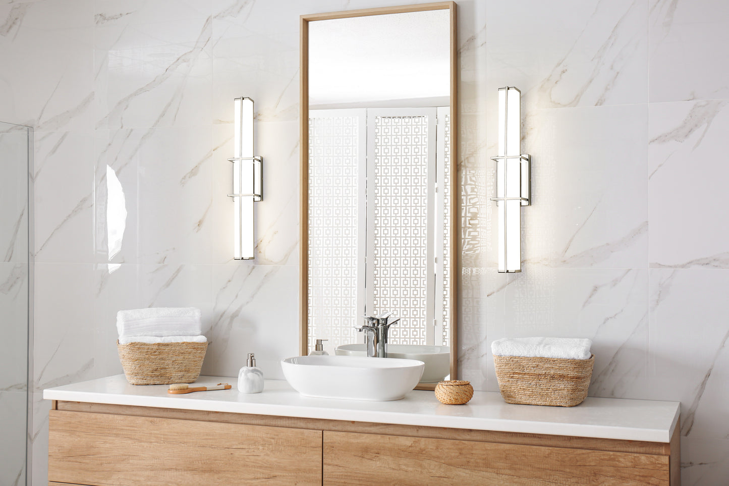 1011-25W-CH-LED - Harrison 1 Light 25" Vanity - Chrome