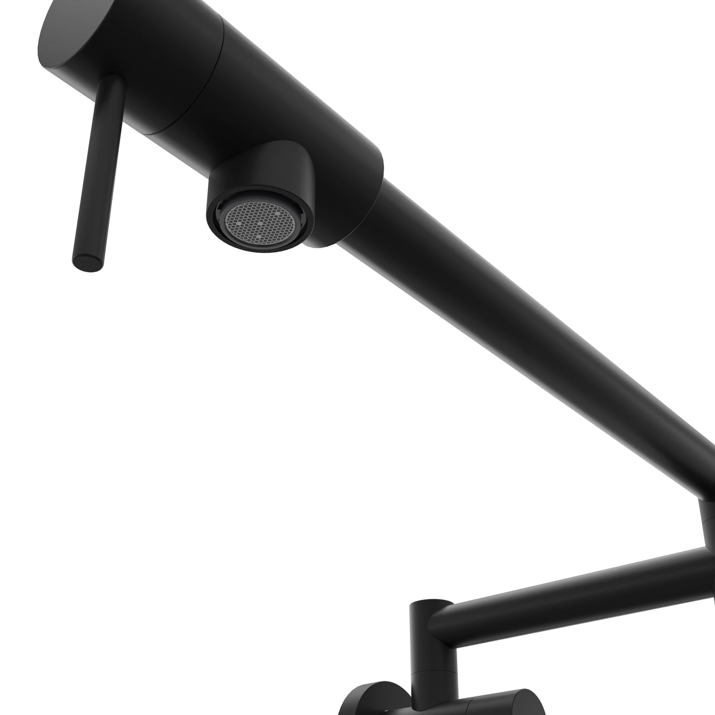 GEM-FPF-MB - Gemini Pot Filler in Matte Black