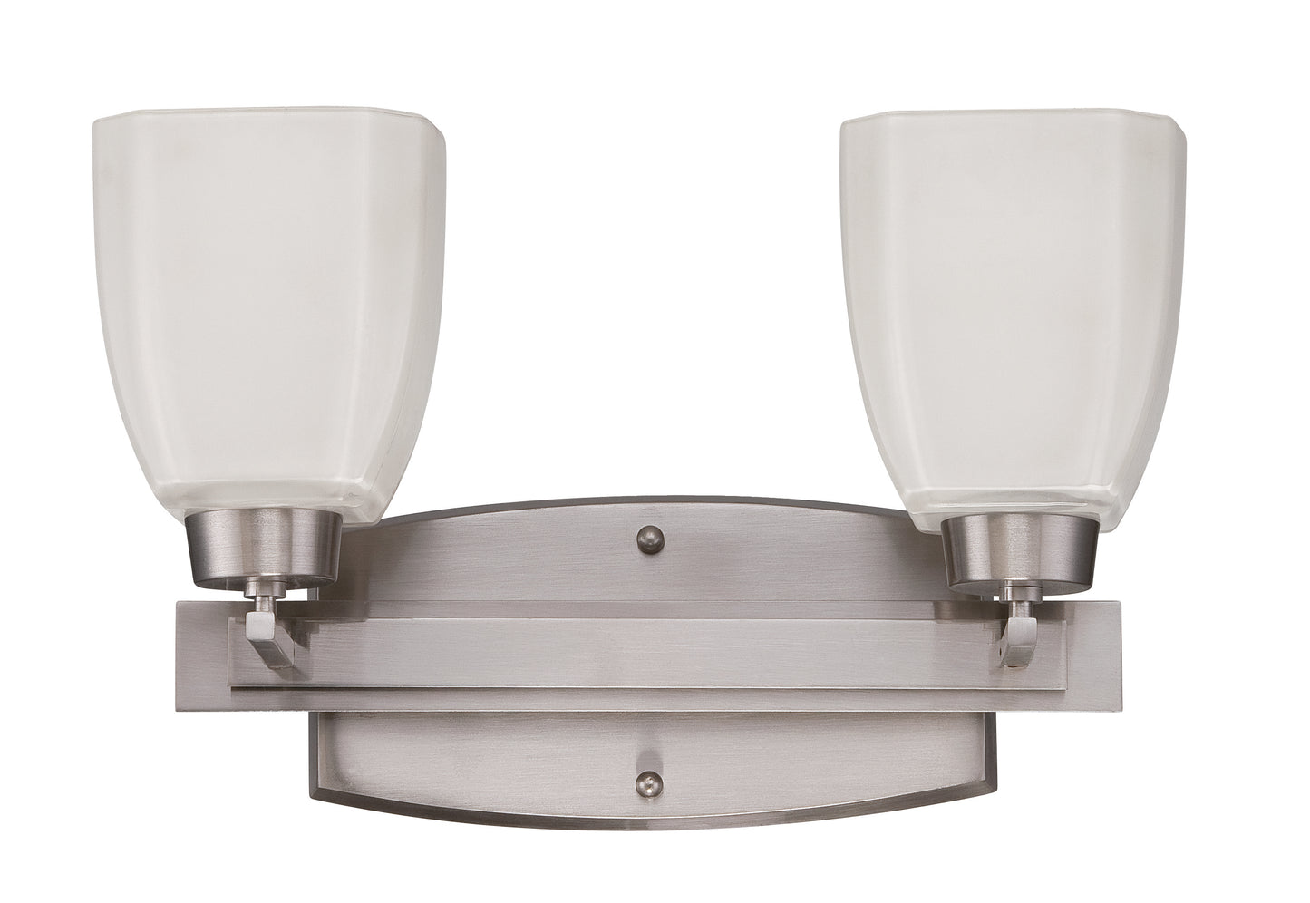 14715BNK2 - Bridwell 2 Light 16" Wide Vanity Light - Brushed Nickel