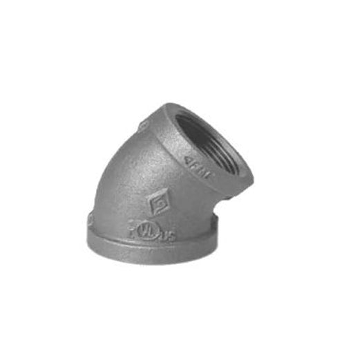 Galvanized Malleable 45 Degree Elbow