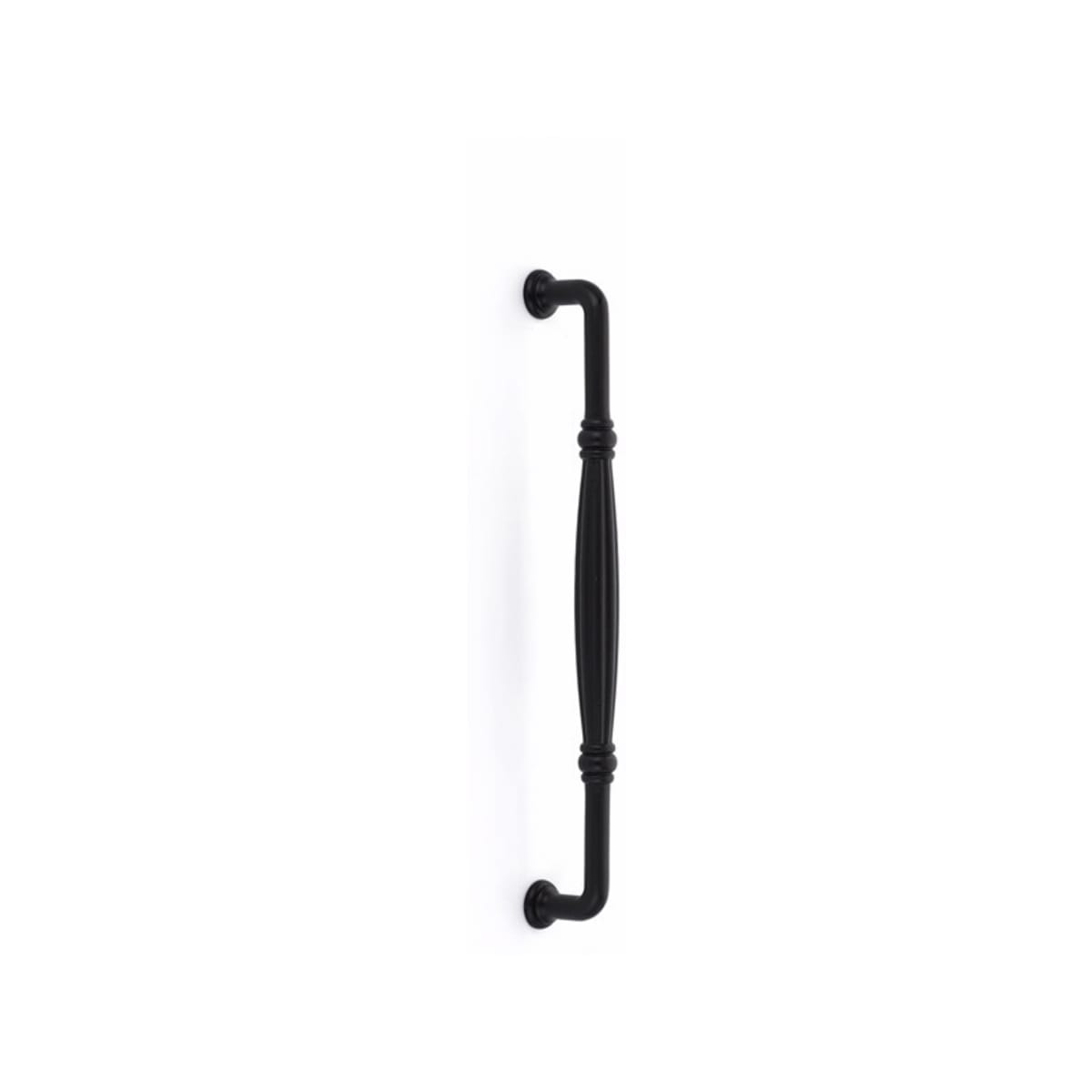 86347FB - Fluted Bronze Appliance Pull - 12" - Flat Black