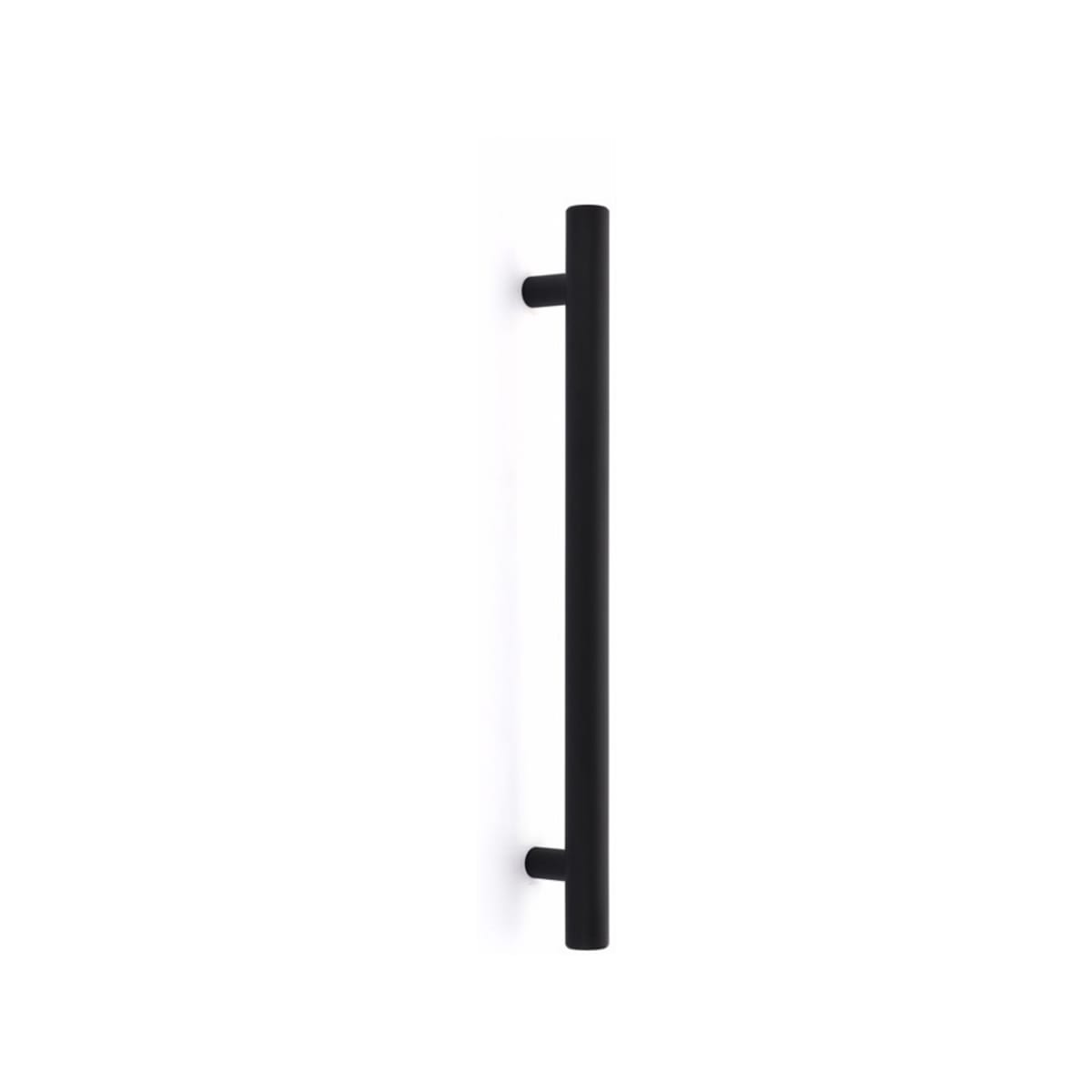 86351US19 - Brass Bar Appliance Pull - 12" - Flat Black