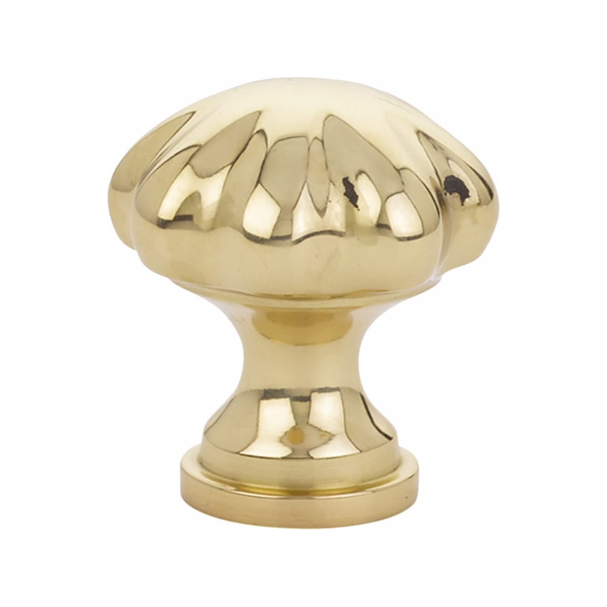Solid Brass Melon Cabinet Knob