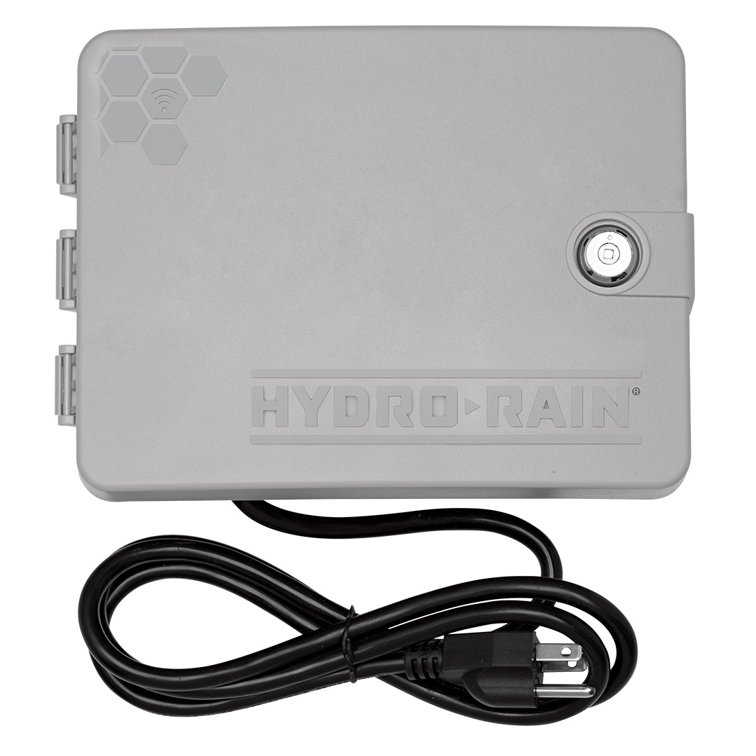 Hydro Rain HRC-400 - Smart Wi-Fi Indoor/Outdoor Sprinkler Controller, 8 or 16 Station