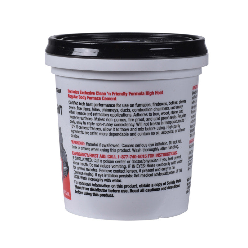 35504 - Hercules Regular Body Furnace Cement - 16 oz