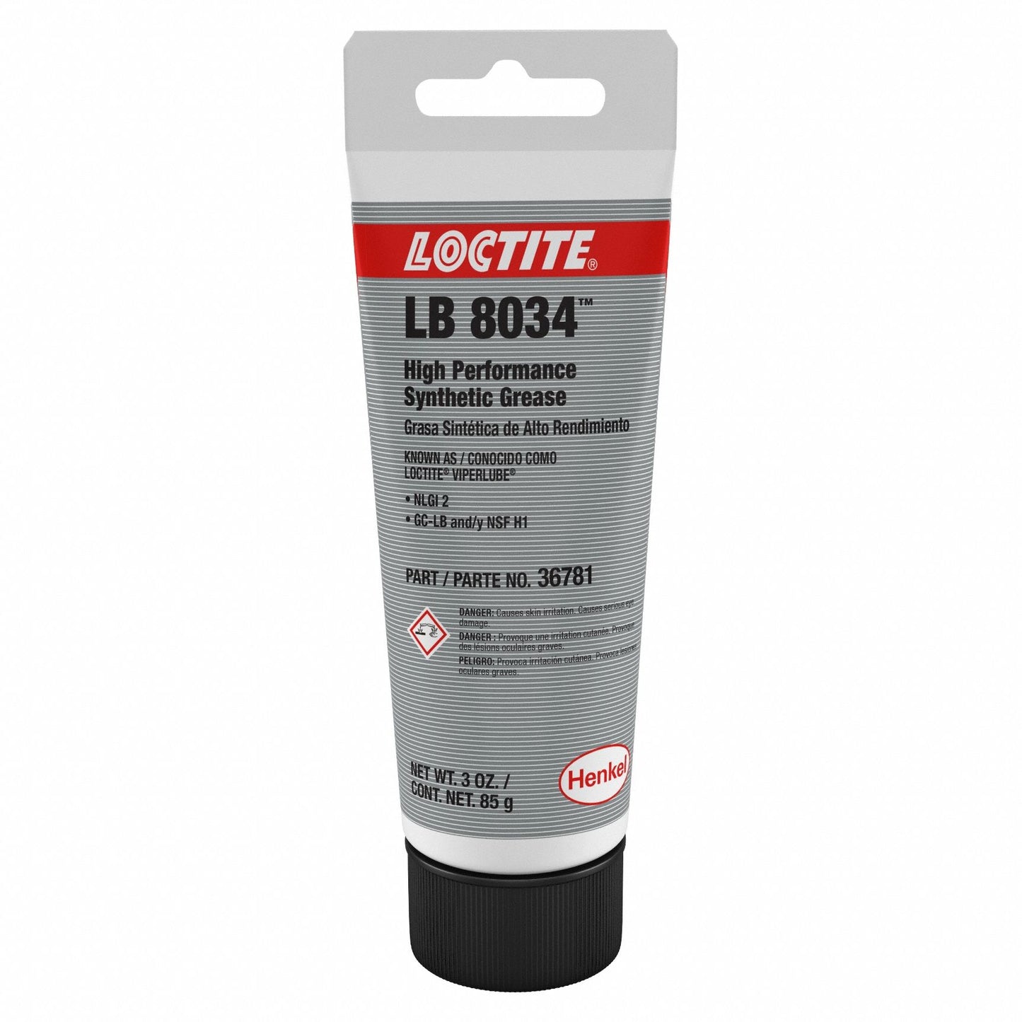 Loctite LB 8034 - Viperlube High Performance Multi-Purpose Synthetic Grease - 3 oz