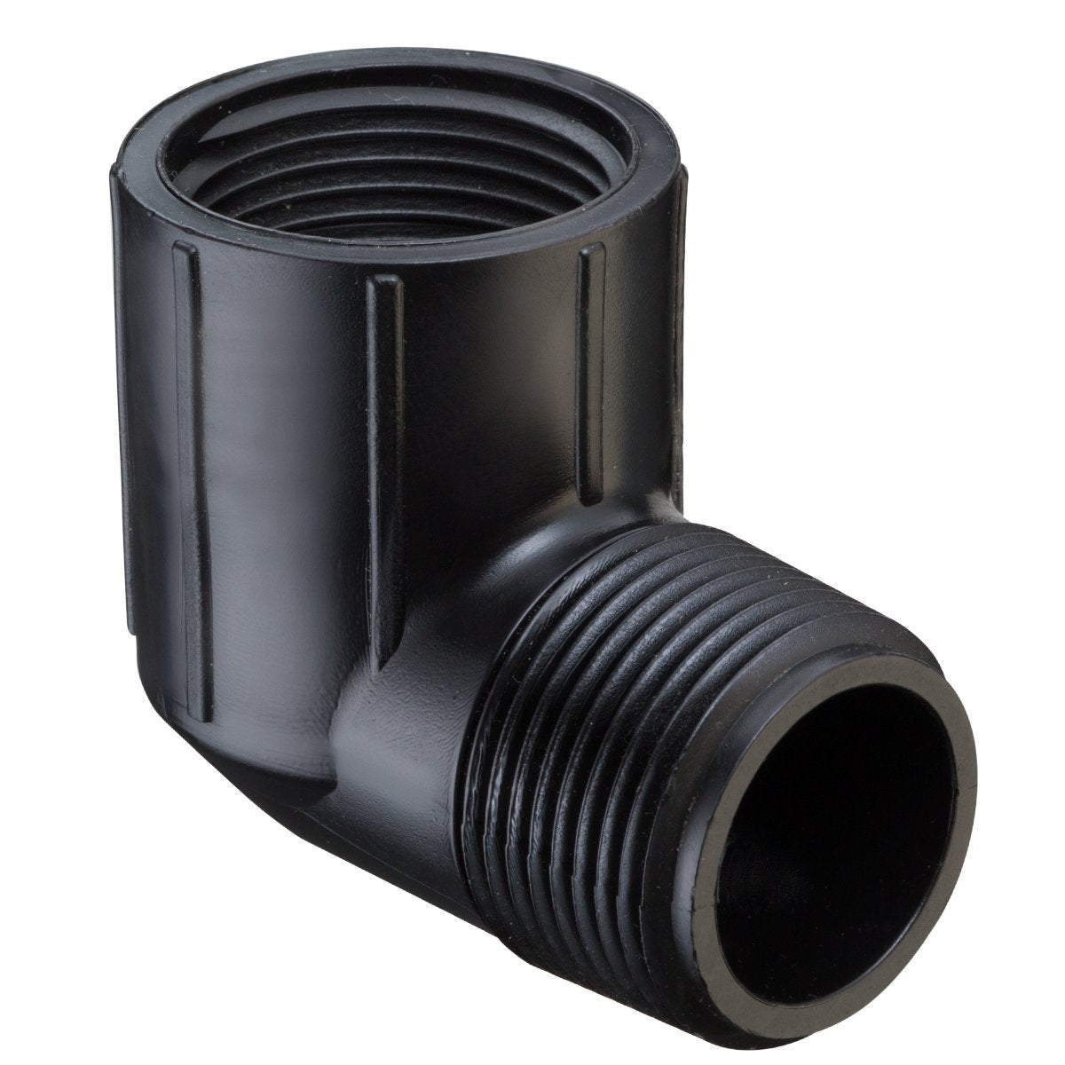 M412-005 - 1/2" Marlex HDPE 90 Degree Street Elbow - Male x Female
