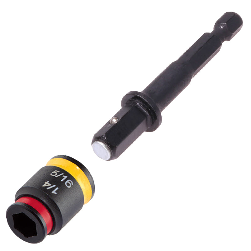 MSHLC - 1/4" and 5/16" C-RHEX Reversible Magnetic Hex Driver - 2-5/8" Length