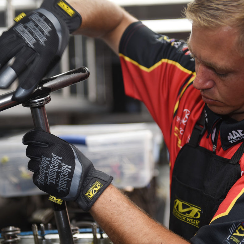FastFit Black Work Gloves