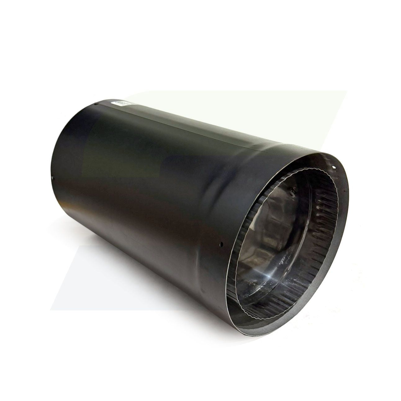 6DWB12 - 6" x 12" Black Double Wall Stove Pipe
