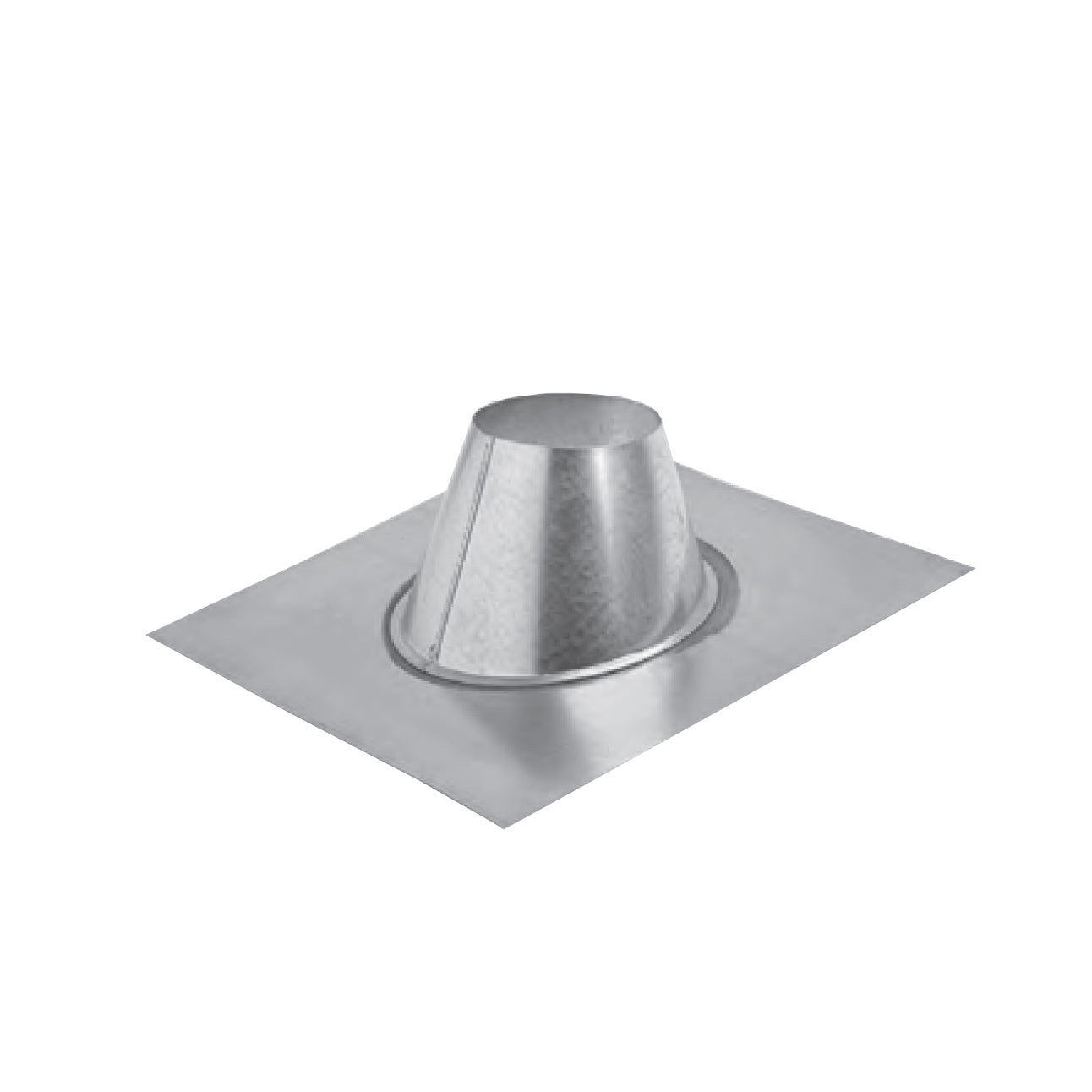 10MF - Type B Gas Vent Standard Roof Flashing - 2/12 to 5/12 - 10"