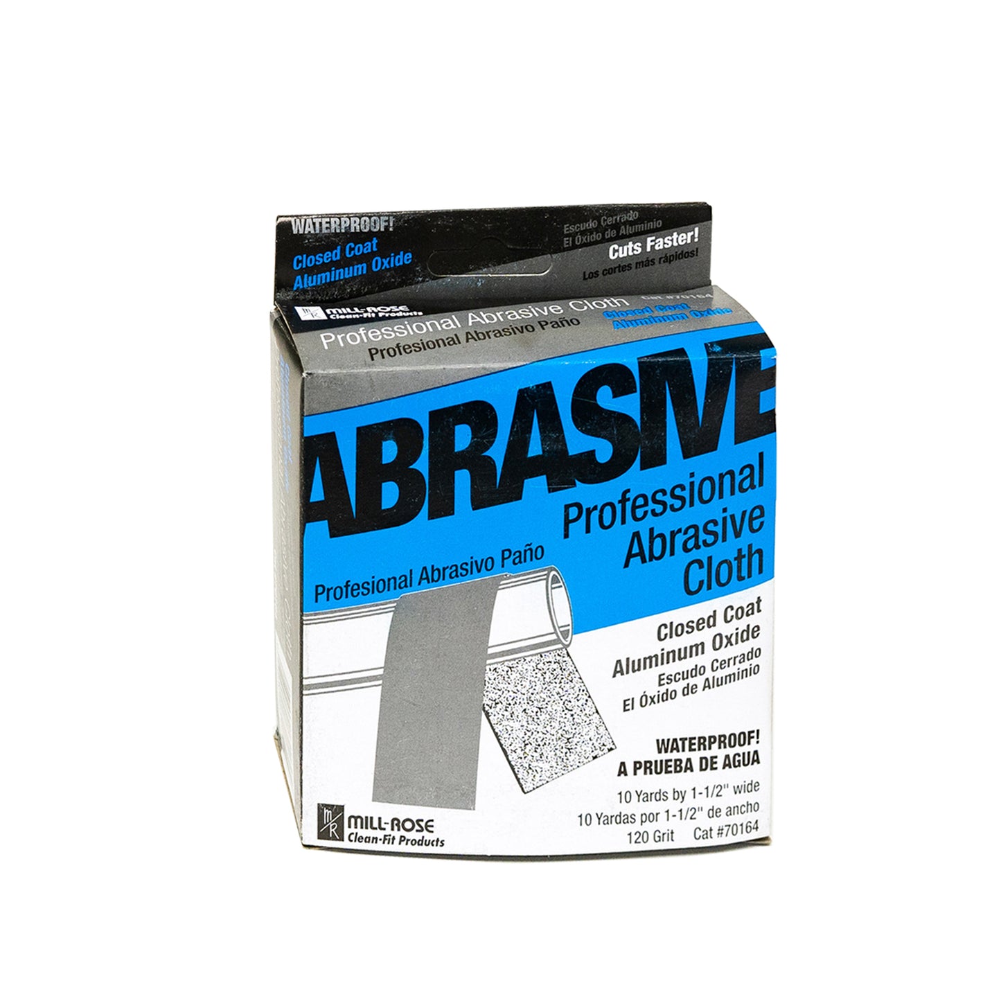 70166 - Professional Abrasive Cloth - 1-1/2" x 25 Yards - 120 Grit