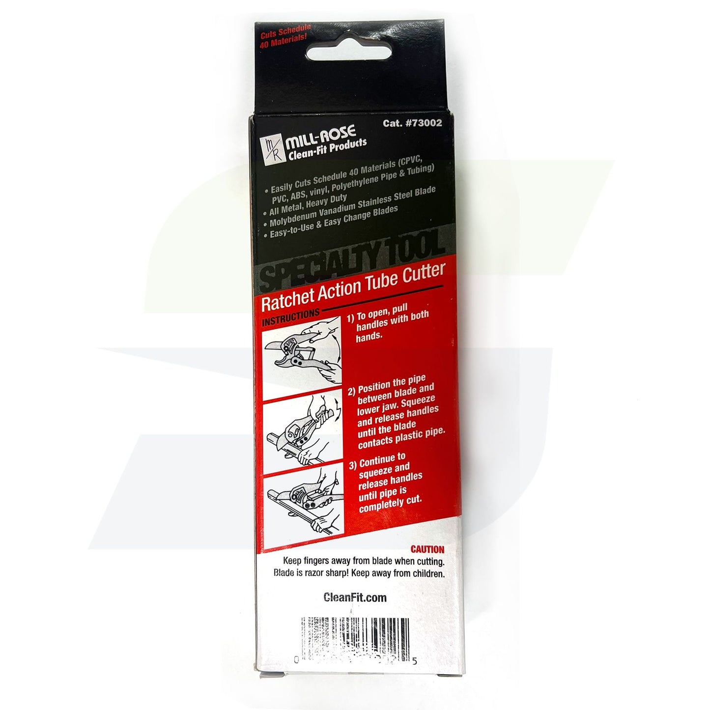 73002 S-25 Ratchet-Action Tube Cutter, 1-Inch