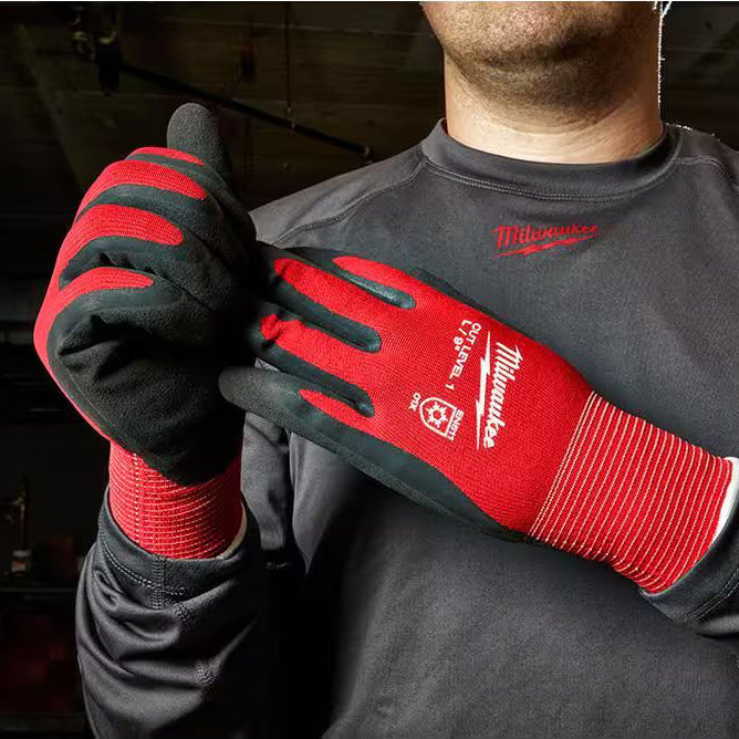 Cut Level 1 Winter Insulated Gloves