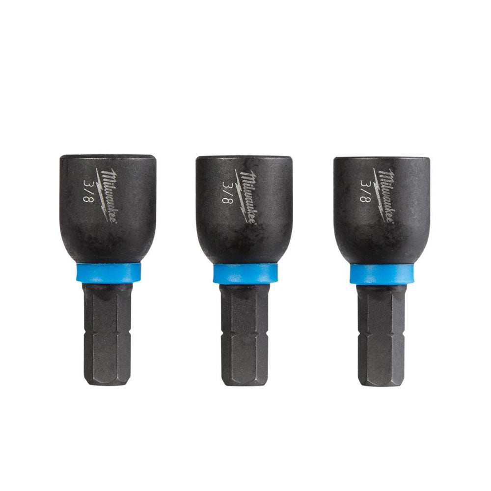 Milwaukee 49-66-4515 - SHOCKWAVE 3/8” Insert Nutdriver (3 Pk)
