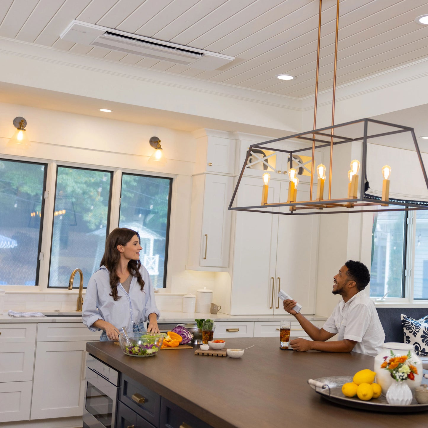 MLP-444W - 6,000 BTU EZ FIT Recessed Ceiling Cassette less Grille