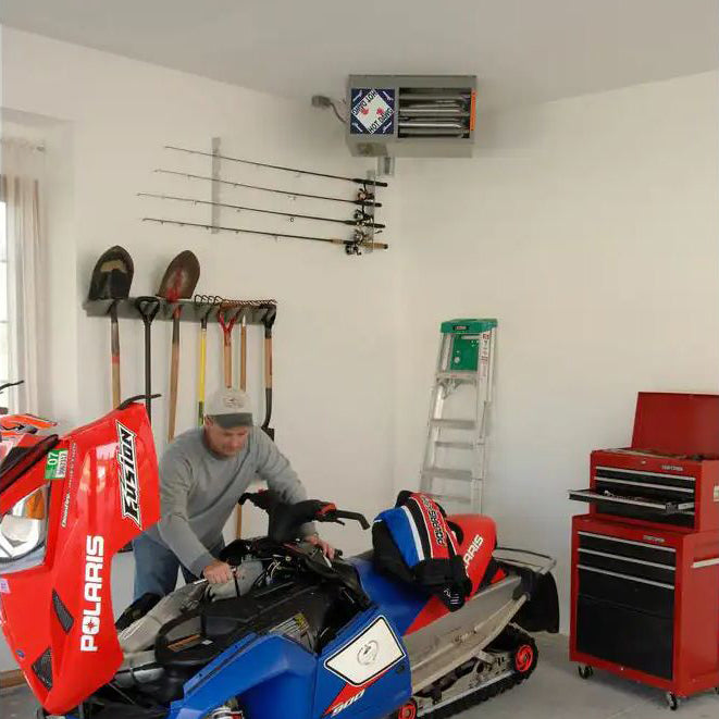 HD45 Hot Dawg Garage Heater - Power Exhausted - 45,000 BTU