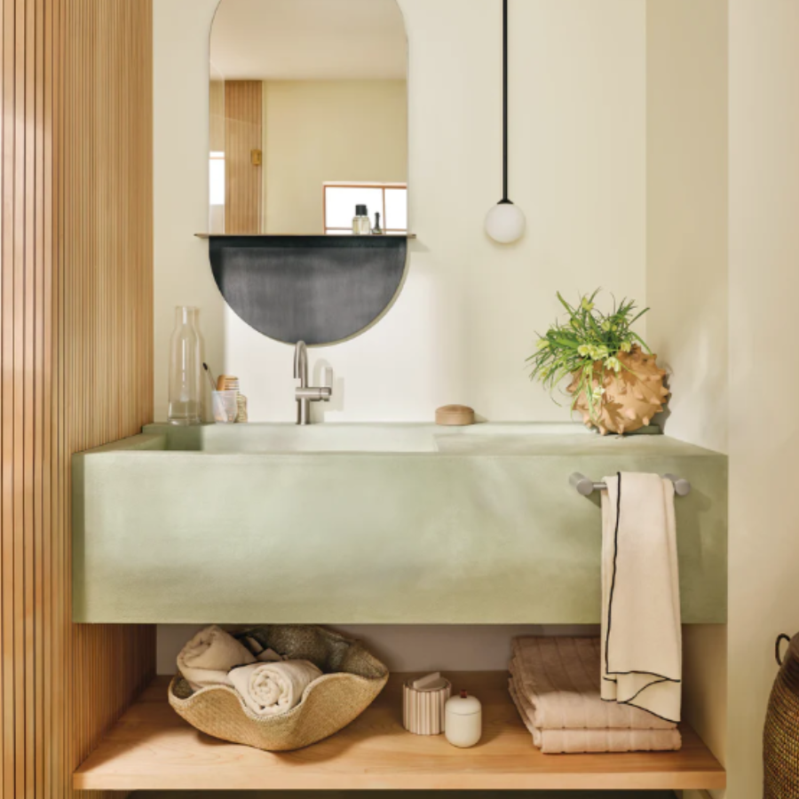 6221BN - Cia One-Handle High Arc Bathroom Faucet - Brushed Nickel