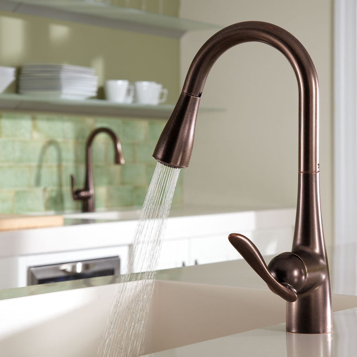Moen 7594 - Arbor One-Handle Pulldown Kitchen Faucet