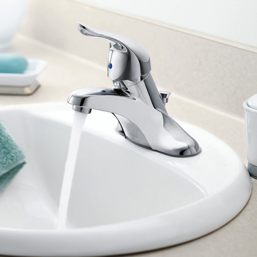 L4601 - Chateau Chrome One-Handle Low Arc Bathroom Faucet - Chrome