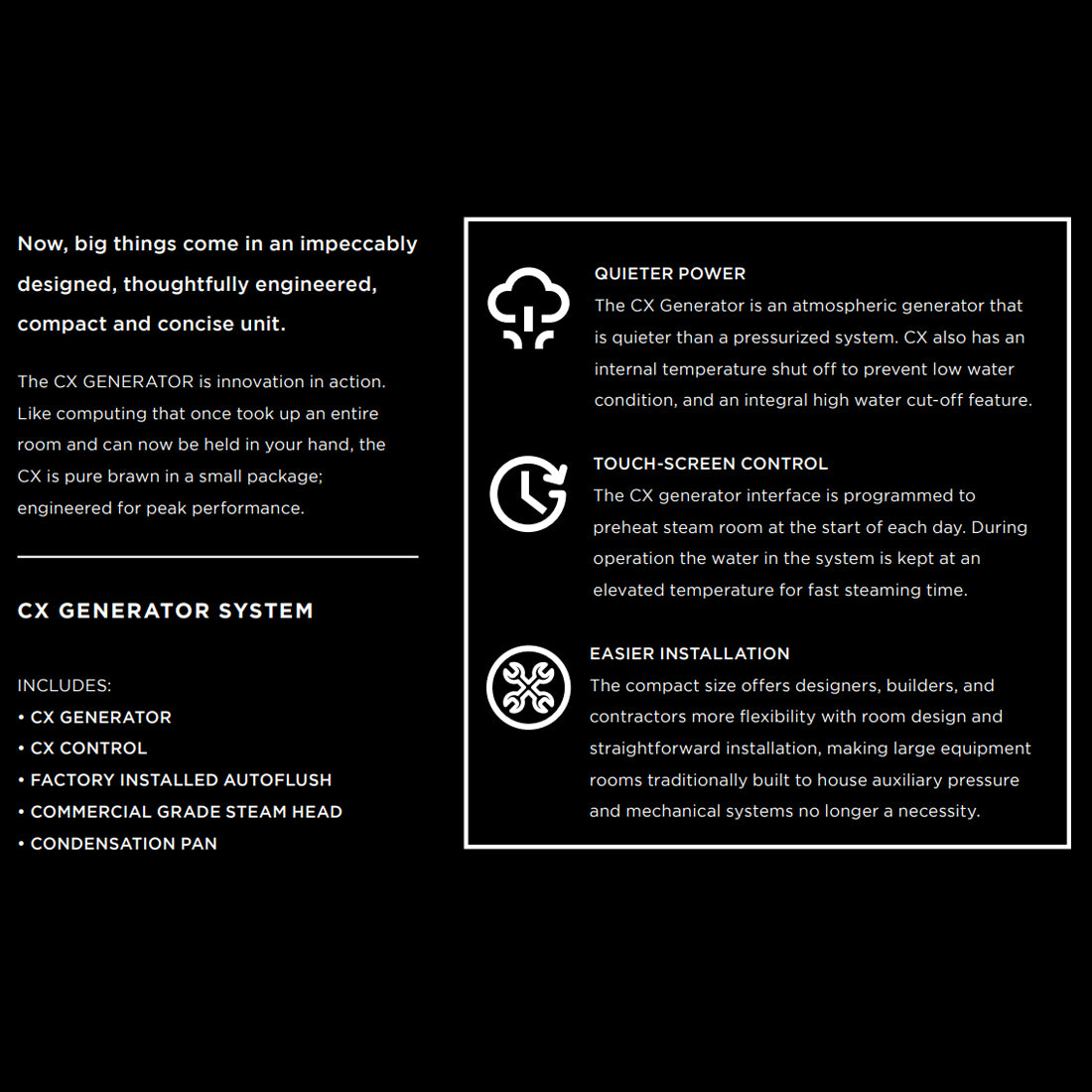 CX1600AC3 - CX Commercial Steam Generator Package - 40 kW