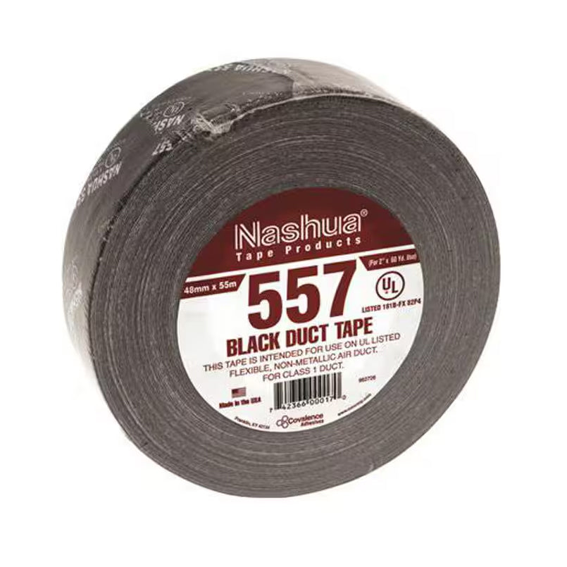 557 Pro-Grade UL Listed Black Duct Tape - 2