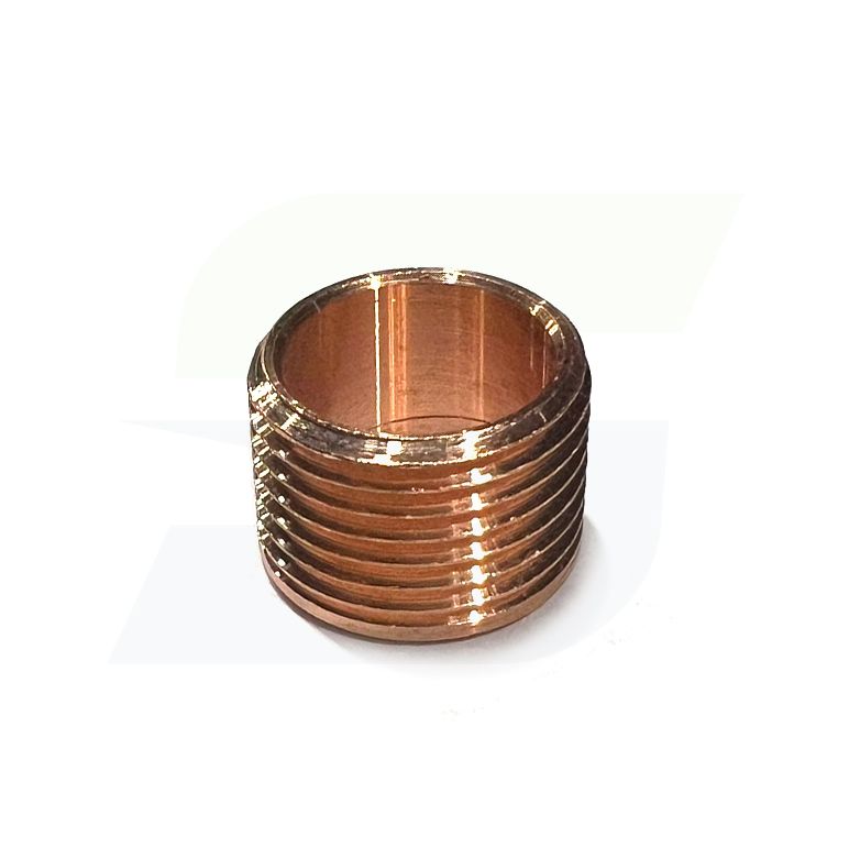 9036000 - 1/2" Flush Adapter C x M - Wrot Copper, 604-F